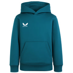 Castore Scuba Overhead Kids Green Hoodie