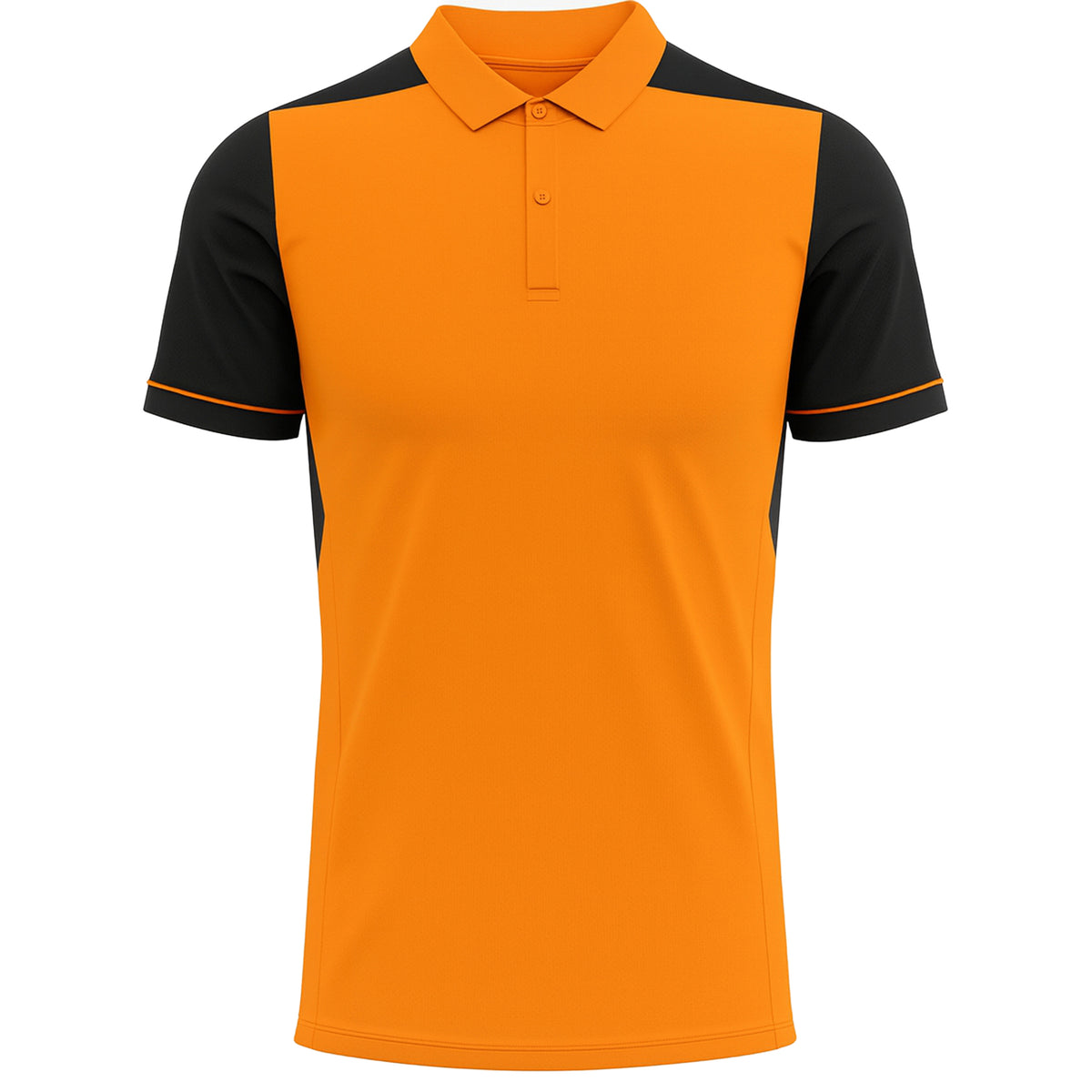 Castore McLaren F1 Team Mens Orange Polo Shirt