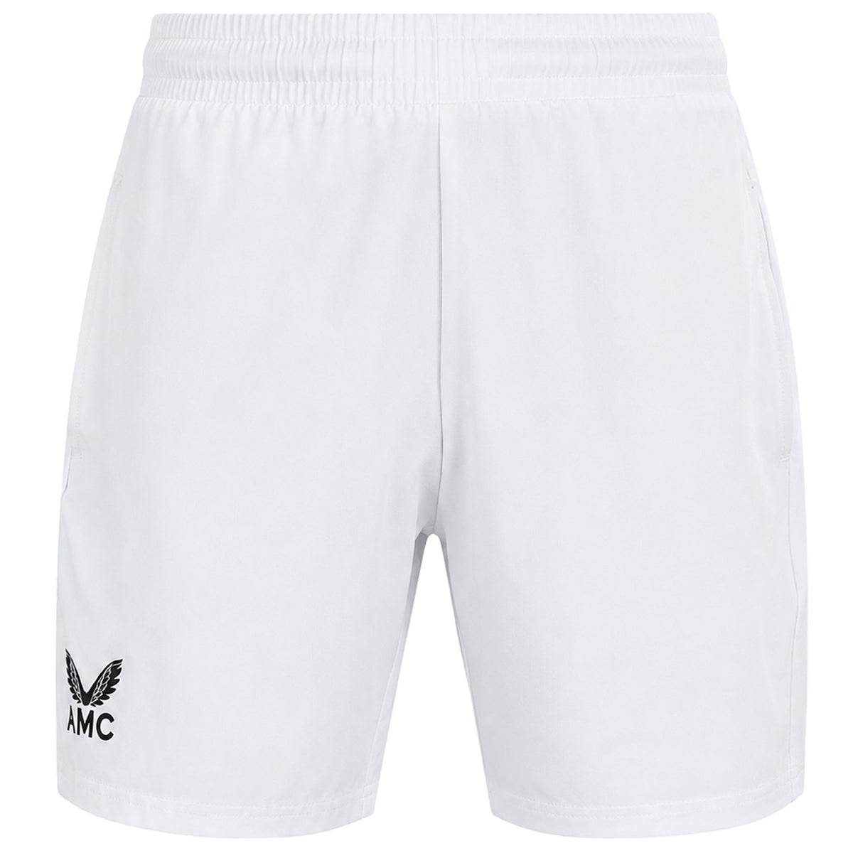 Castore AMC Logo Mens White Tennis Shorts
