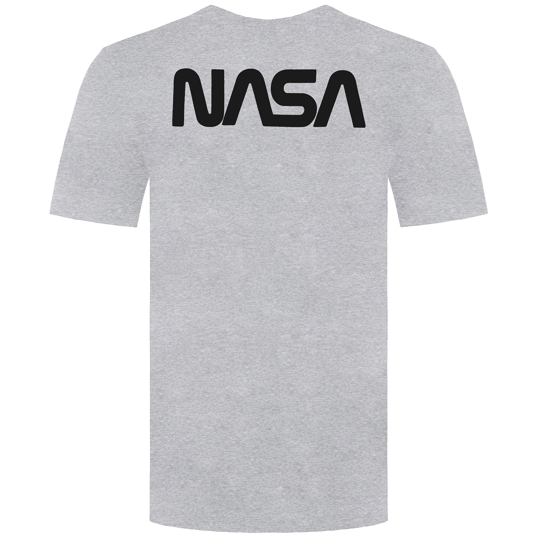 NASA Circle Logo Mens Grey T-Shirt