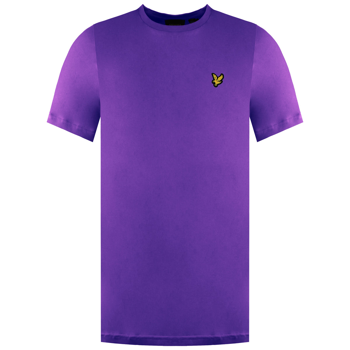 Lyle & Scott Plain Mens Purple T-Shirt
