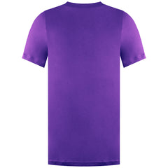 Lyle & Scott Plain Mens Purple T-Shirt