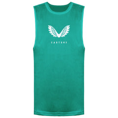 Castore Logo Kids Green Training Vest