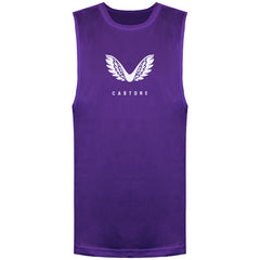 Castore Logo Kids Purple Training Vest