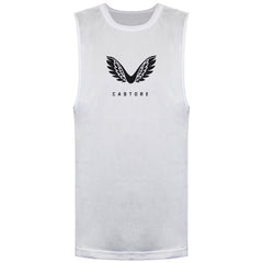 Castore Logo Kids White Training Vest