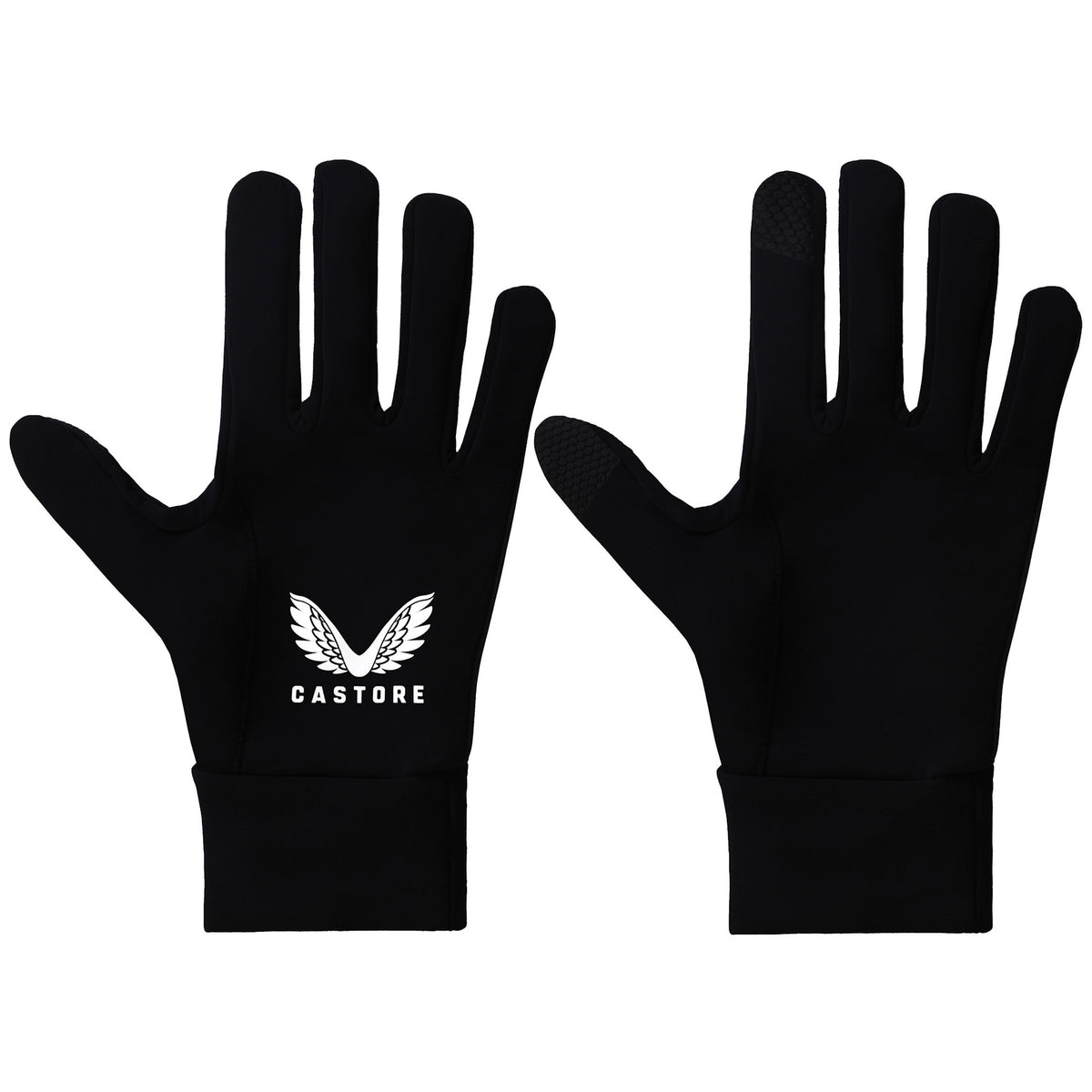 Castore Logo Mens Black Performance Gloves