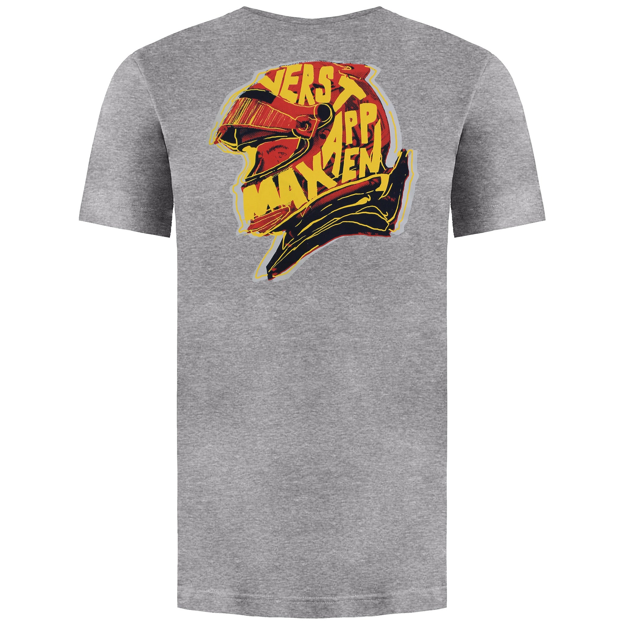 Red Bull Racing Max Helmet Unisex Grey Marl T-Shirt