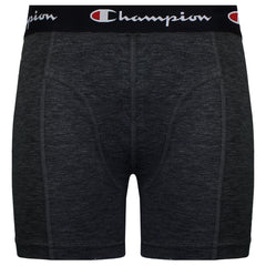 Champion 4-Pack Logo Mens Grey Boxer Shorts