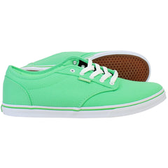 Vans Atwood Low Top Womens Green Plimsolls