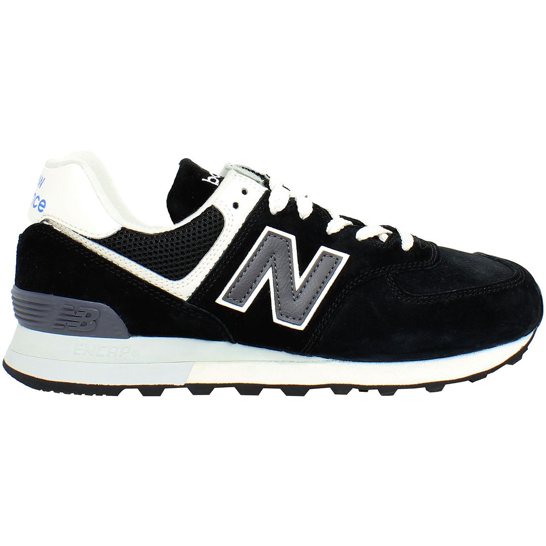 New Balance 574 Classic Mens Black Trainers