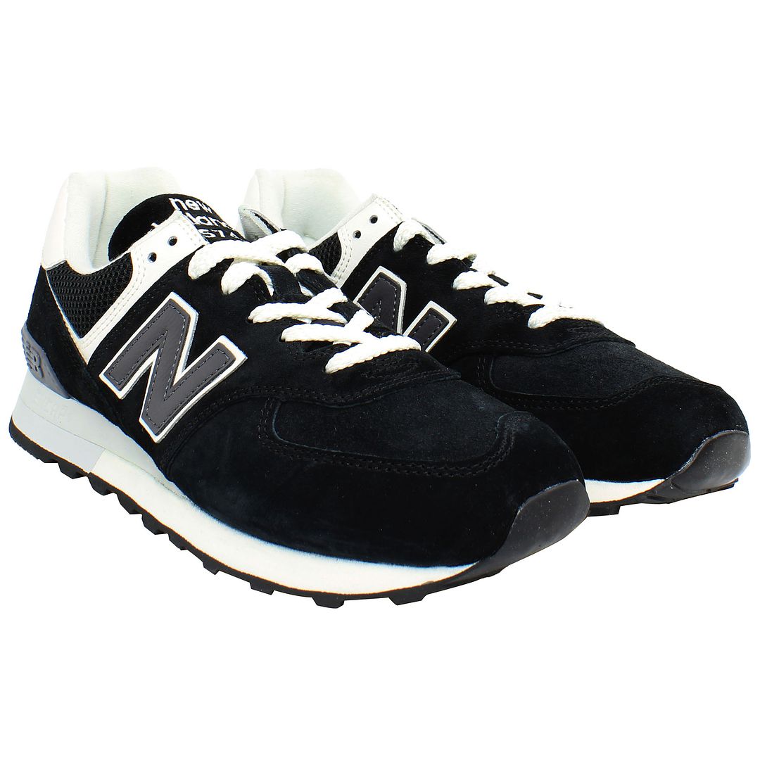 New Balance 574 Classic Mens Black Trainers