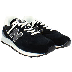 New Balance 574 Classic Mens Black Trainers