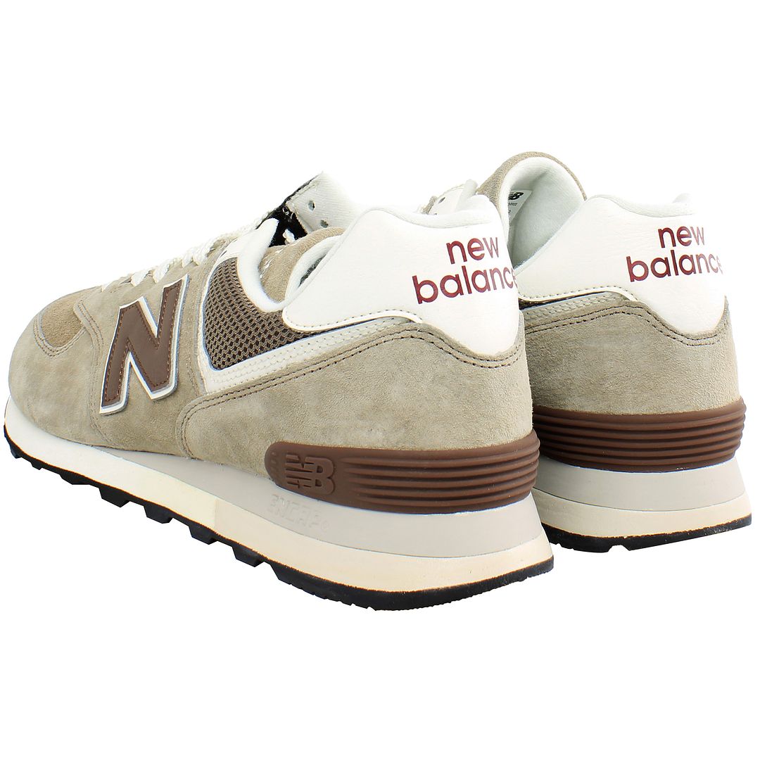 New Balance 574 Classic Mens Brown Trainers