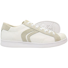 Geox Warrens Mens White Trainers