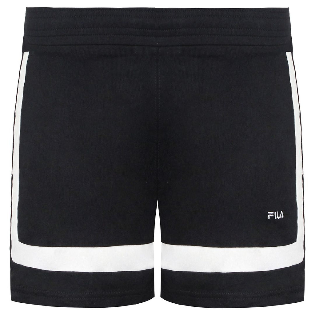 Fila Logo Womens Black/White Shorts