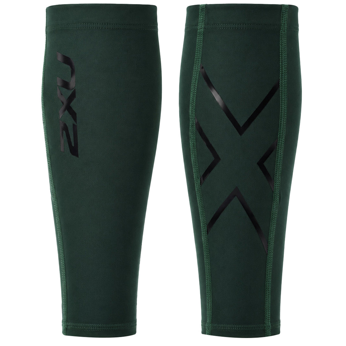 2XU Compression Dark Green Calf Guards