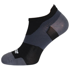 2XU Ultralight Mens Black/Titanium No Show Socks