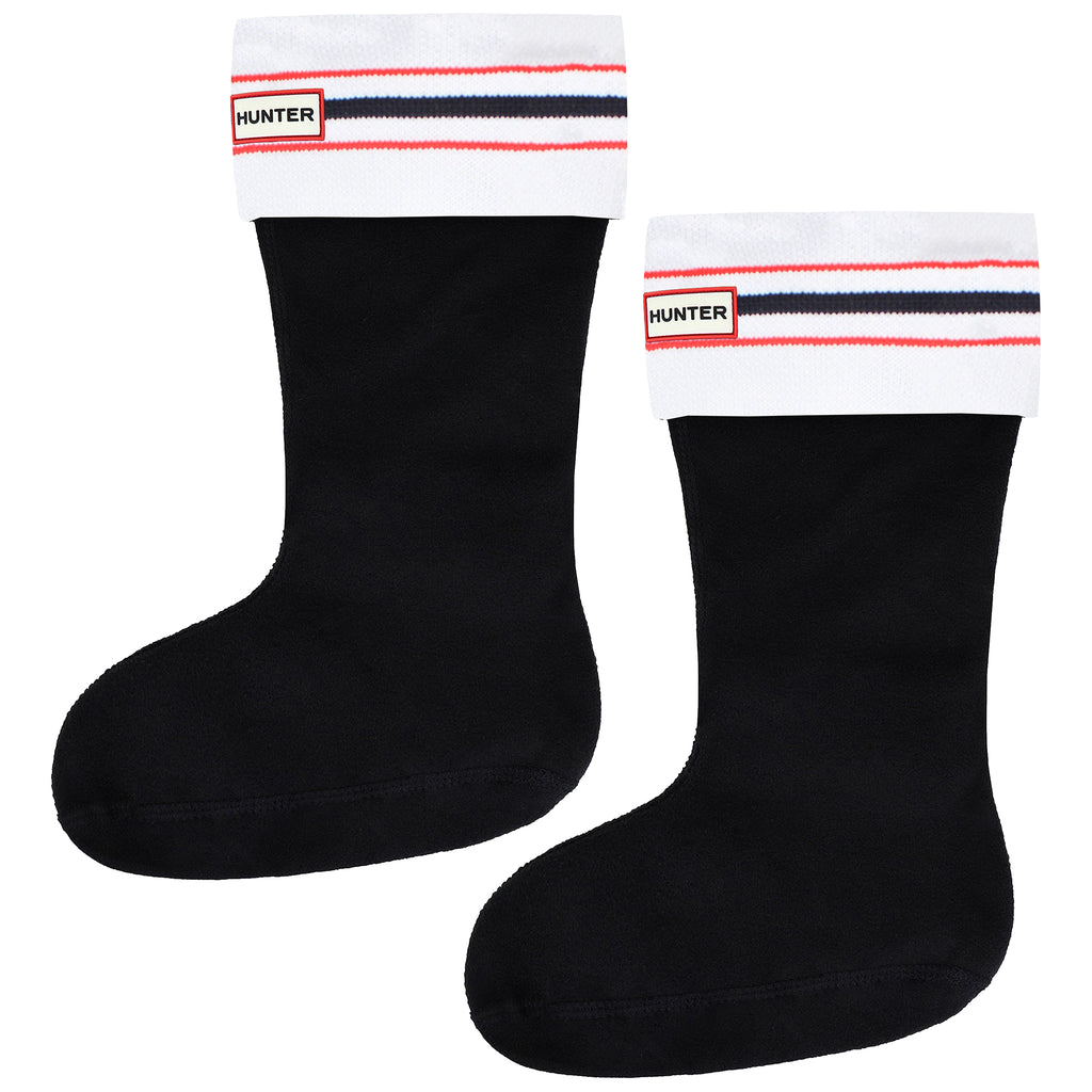 Hunter Recycled Play Tall Black Boot Sock