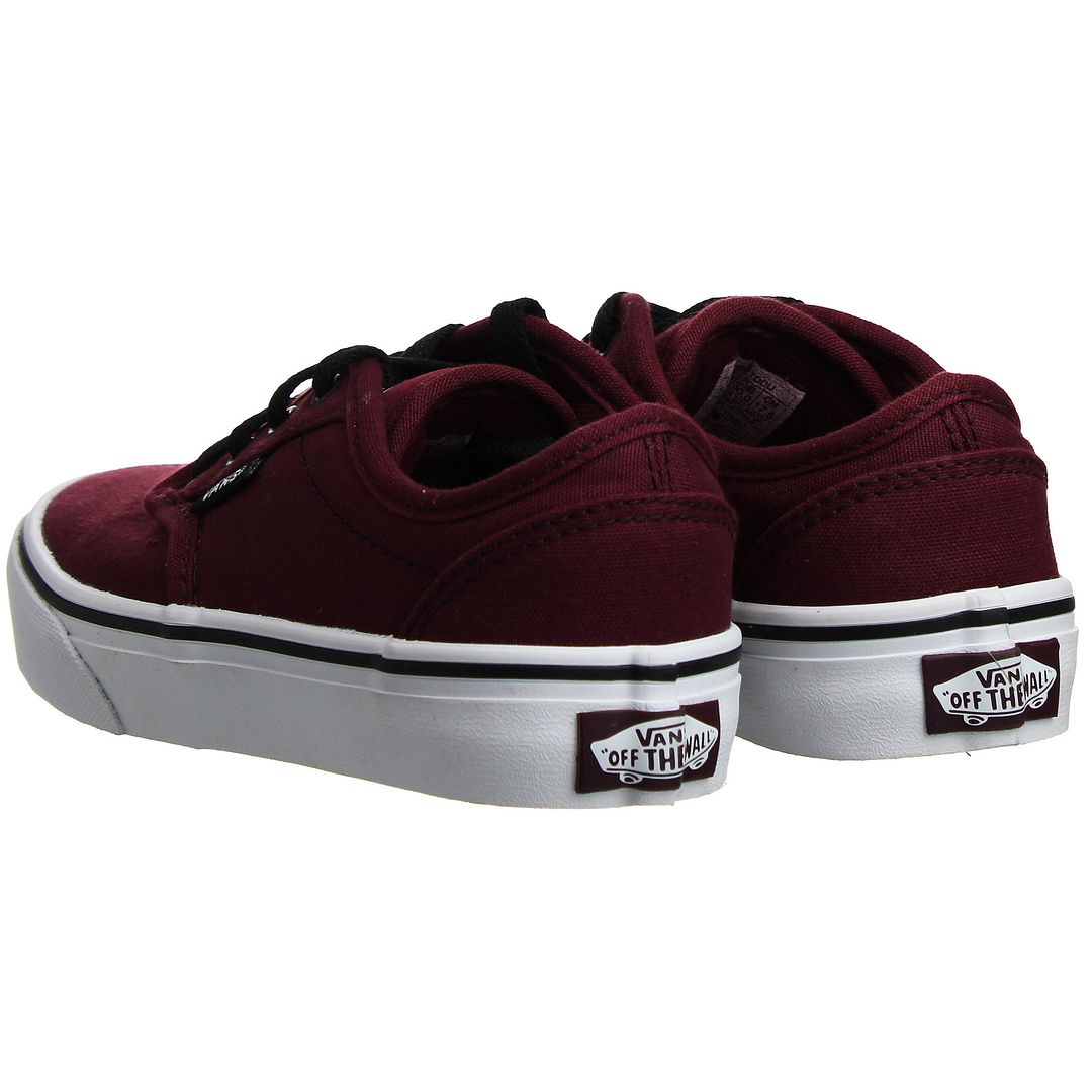 Vans Atwood Kids Burgundy Plimsolls