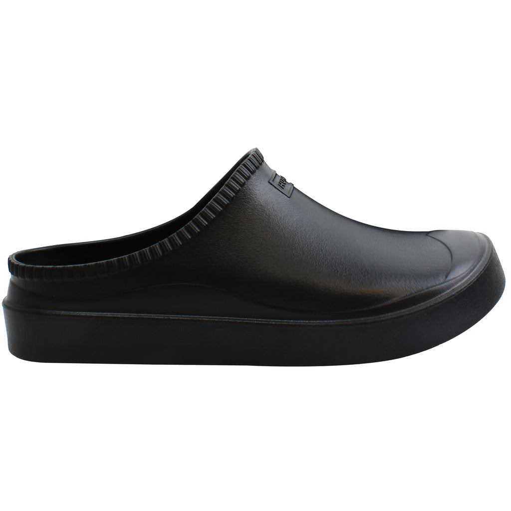 Hunter In/Out Bloom Algae Unisex Black Clogs