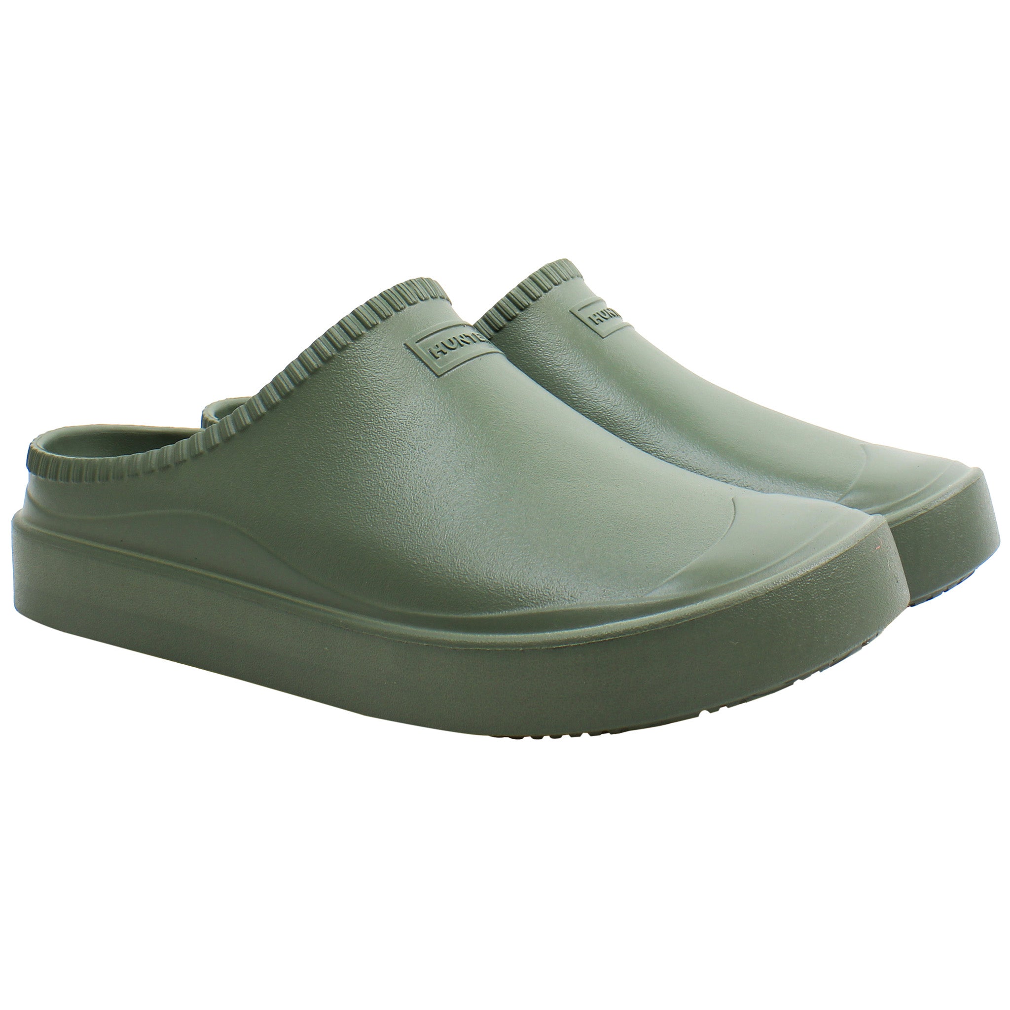 Hunter In/Out Bloom Algae Unisex Green Clogs