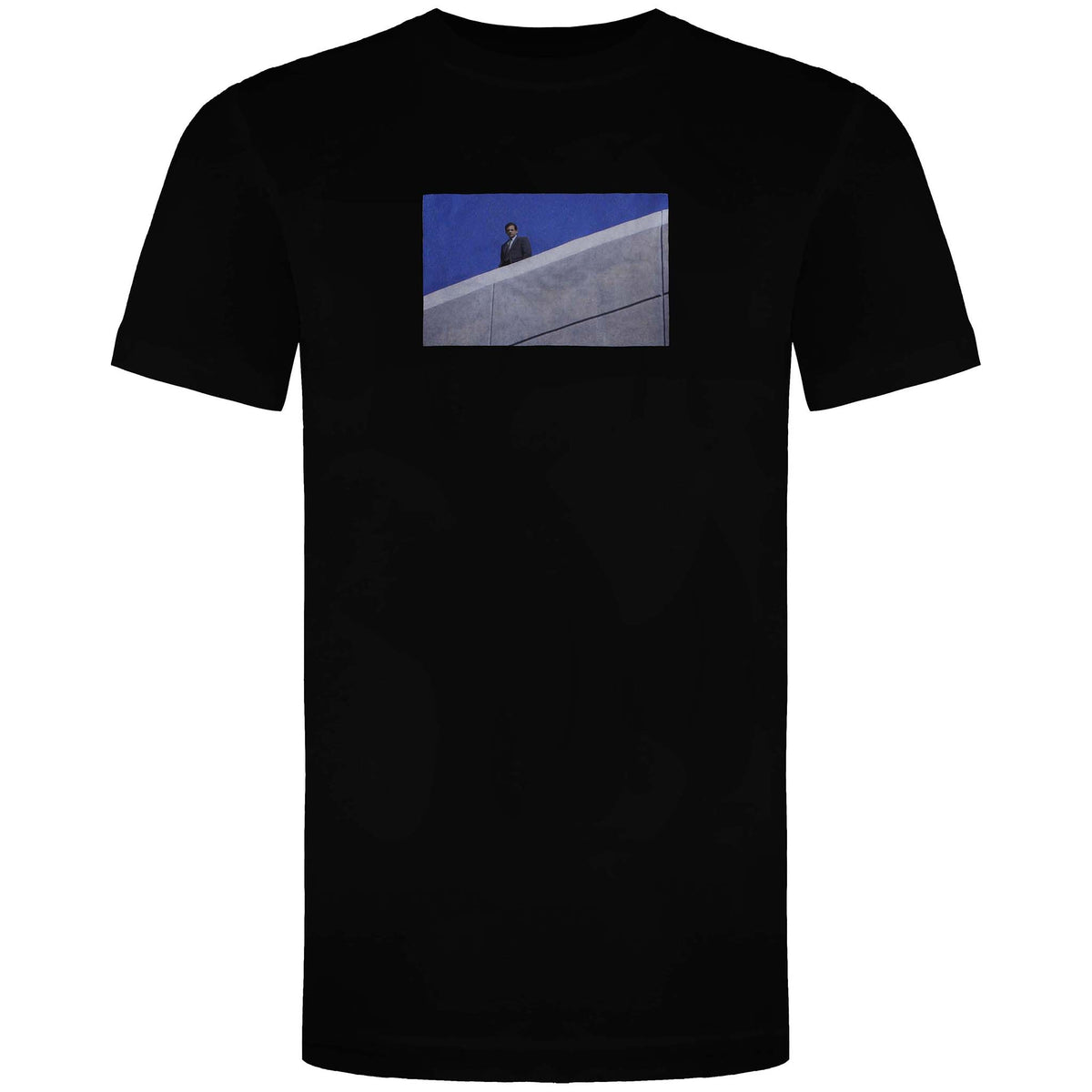 The Office Michael Rooftop Mens Black T-Shirt