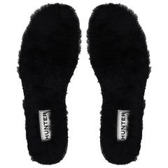 Hunter Luxury Shearling Mens Black Insoles