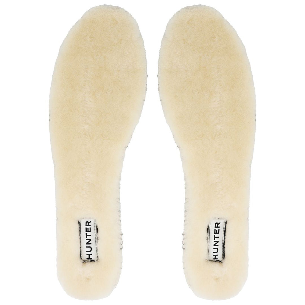 Hunter Insulated Shearling Mens Beige Insoles Shoes