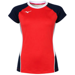 Mizuno Team Premium High-Kyu Womens Red T-Shirt