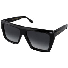 Victoria Beckham Oversized Square Black Sunglasses