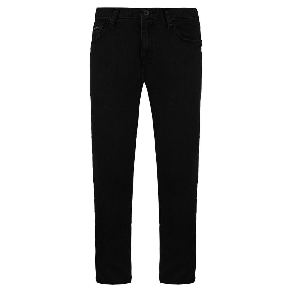 Vans Mens Black Overdye Low Rise Skinny Jeans