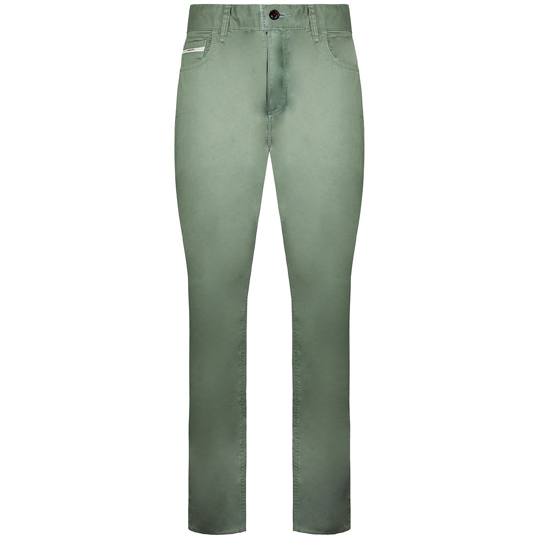 Vans Off The Wall V46 Low Waist Straight Leg Mens Green Trousers