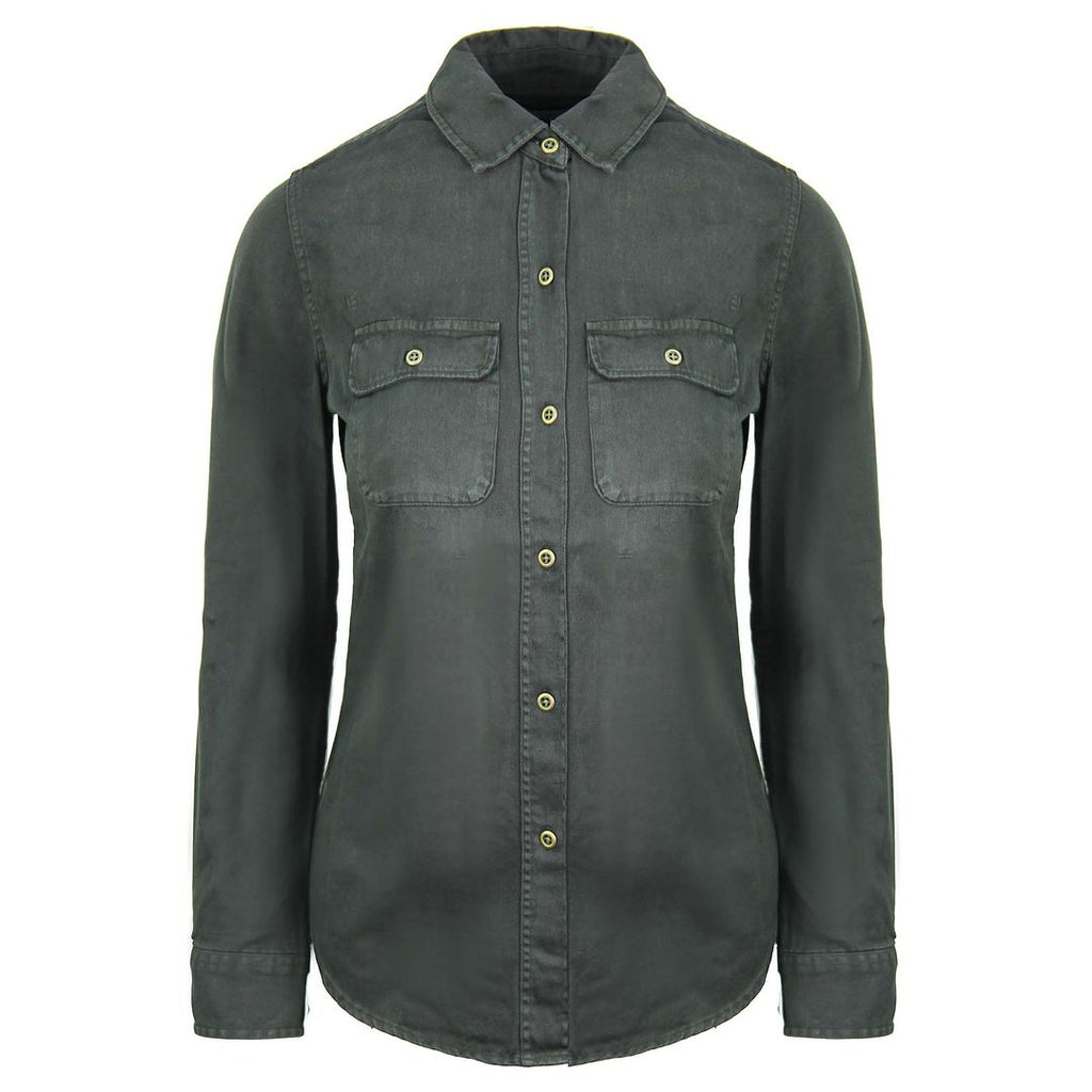 Vans Off The Wall Womens Dark Grey Shirt