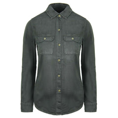 Vans Off The Wall Womens Dark Grey Shirt