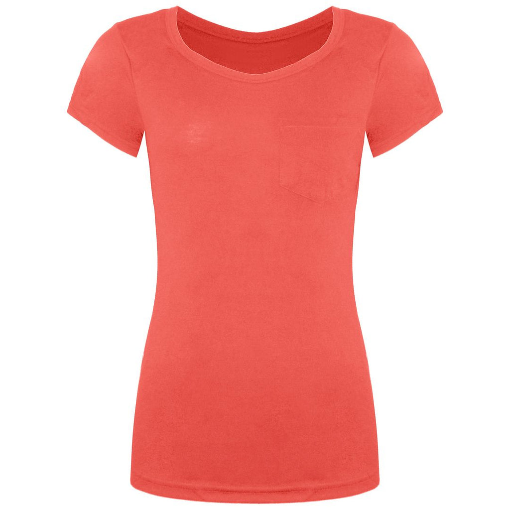 Vans Off The Wall Slinger Womens Coral T-Shirt