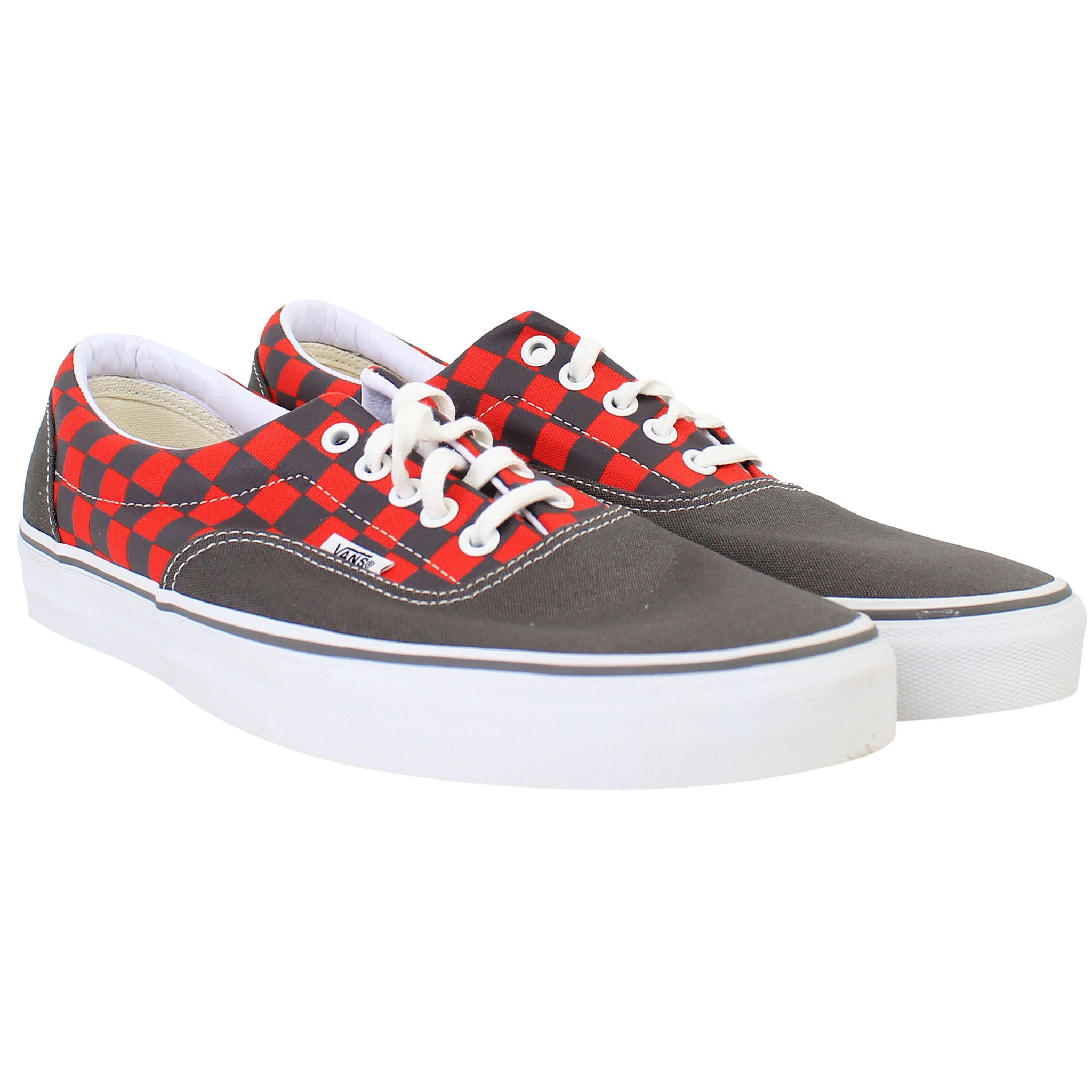 Vans Checkerboard Womens Black Plimsolls