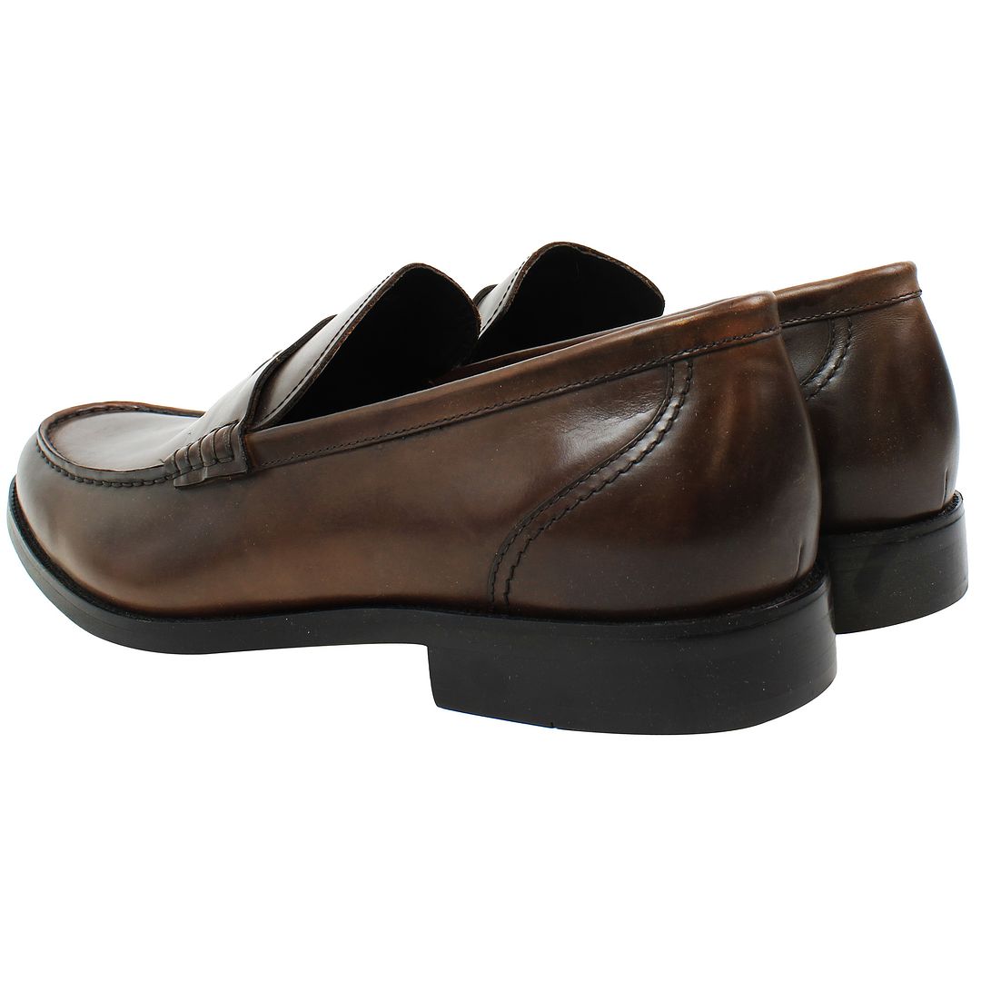 John White Wallace Mens Brown Shoes