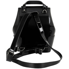 Hunter Refined Leather Black Mini Backpack