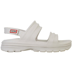 Hunter Bloom Algae Womens White Sandals