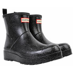 Hunter Play Starcloud Womens Black Wellington Boots
