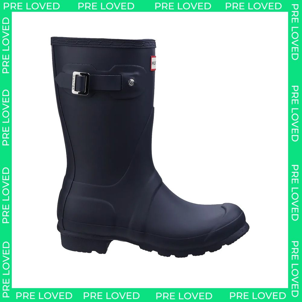 Hunter Original Womens Navy Wellington Boots NO BOX