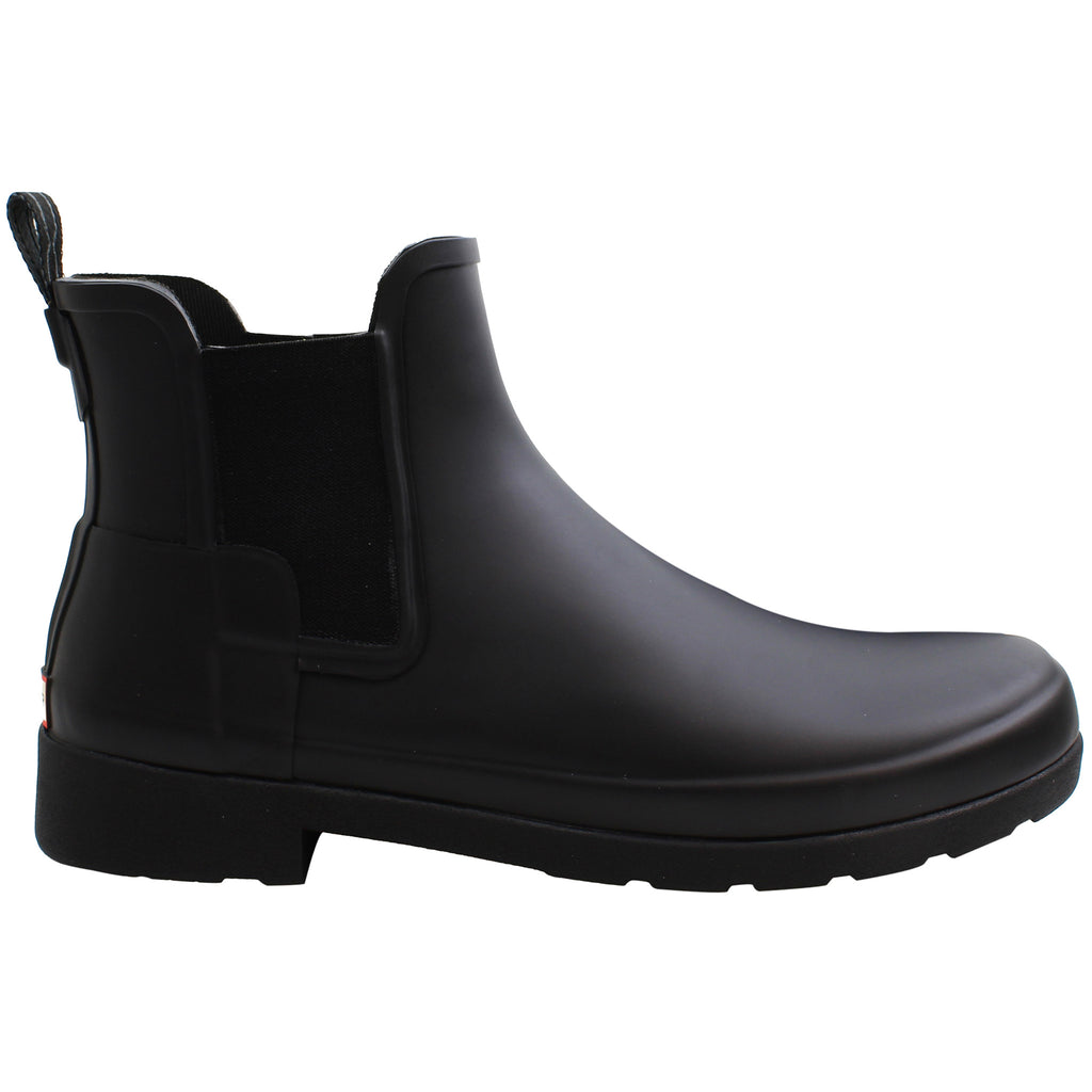 Hunter Refined Womens Black Chelsea Boots