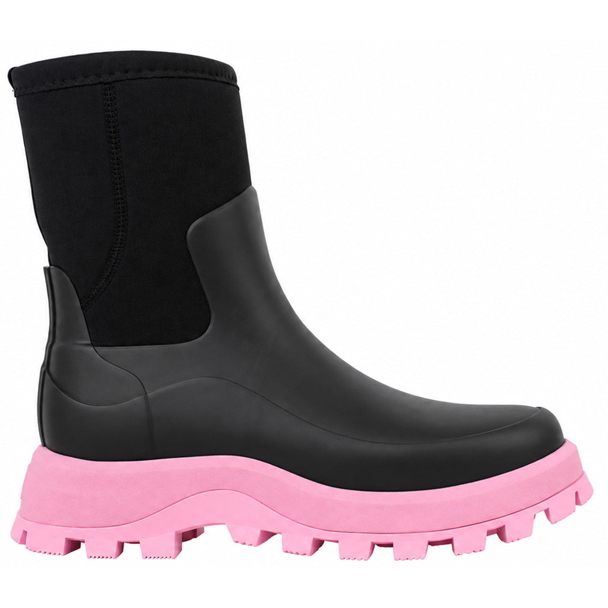 Hunter City Explorer Womens Black/Pink Neo Boots