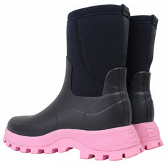 Hunter City Explorer Womens Black/Pink Neo Boots