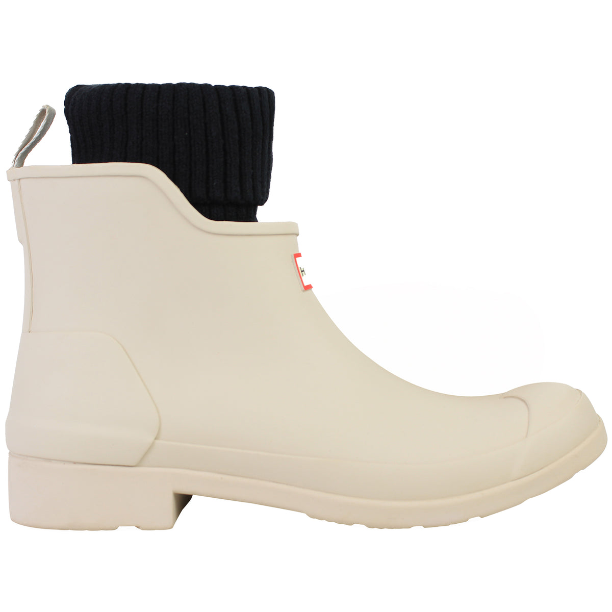 Hunter In/Out Chelsea Sock Womens Beige Wellington Boots