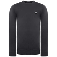 Weekend Offender Silver Mens Dark Charcoal Sweater