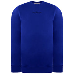 Weekend Offender Logo Mens Blue Sweater