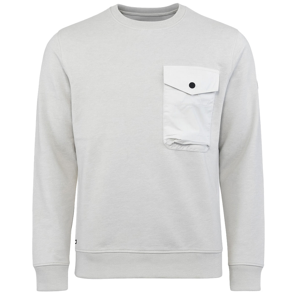 Weekend Offender Kesey Mens Silver Sweater