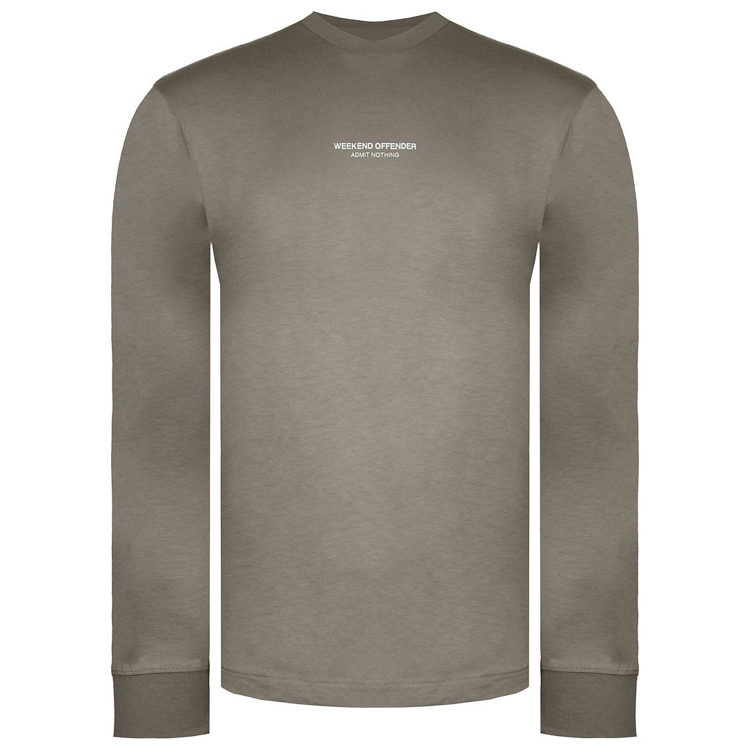 Weekend Offender Brantford Mens Dark Khaki Top