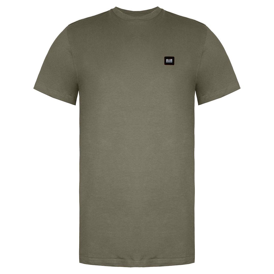 Weekend Offender Kingston Mens Dark Khaki T-Shirt